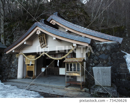 Togakushi Shrine in early spring 73426626