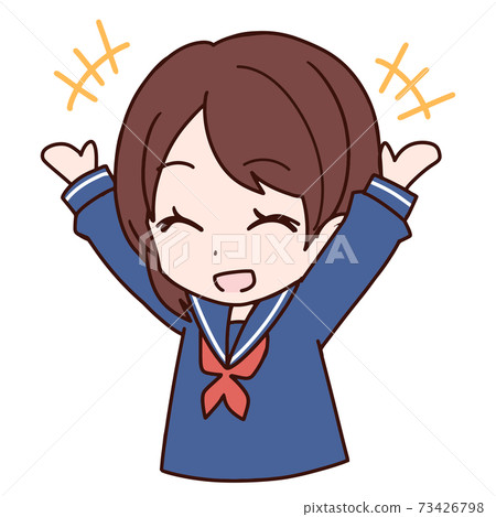 High school girls Banzai High school girls Banzai 73426798