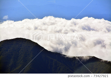 Object of worship and source of art-superb view of Mt. Fuji 5th station 73427921