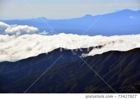 Object of worship and source of art-superb view of Mt. Fuji 5th station 73427927