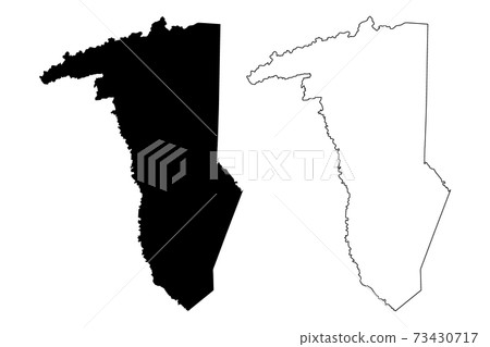 Greenville County, State of South Carolina (U.S. county, United States of America, USA, U.S., US) map vector illustration, scribble sketch Greenville map 73430717