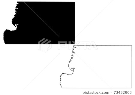 Potter County, State of South Dakota (U.S. county, United States of America, USA, U.S., US) map vector illustration, scribble sketch Potter map Potter County, State of South Dakota (U.S. county, United States of America, USA, U.S., US) map vector illustration, scribble sketch Potter map 73432903