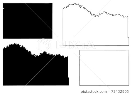 Mellette and Minnehaha County, State of South Dakota (U.S. county, United States of America, USA, U.S., US) map vector illustration, scribble sketch map Mellette and Minnehaha County, State of South Dakota (U.S. county, United States of America, USA, U.S., US) map vector illustration, scribble sketch map 73432905