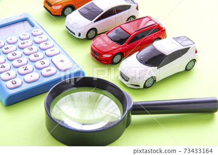 Passenger car minicar (image of buying and selling) 73433164