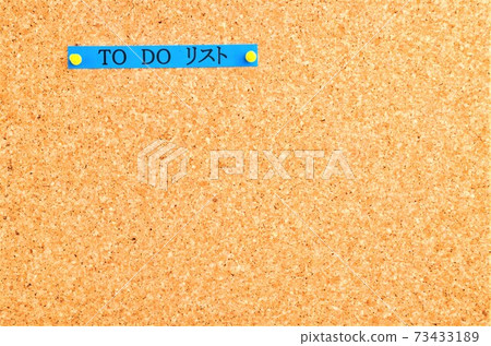 Cork board bulletin board 73433189