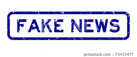 Grunge blue fake news word rubber business seal stamp on white background Grunge blue fake news word rubber business seal stamp on white background 73433477