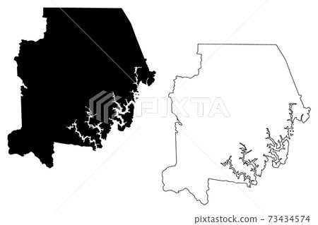 Campbell County, State of Tennessee (U.S. county, United States of America, USA, U.S., US) map vector illustration, scribble sketch Campbell map Campbell County, State of Tennessee (U.S. county, United States of America, USA, U.S., US) map vector illustration, scribble sketch Campbell map 73434574