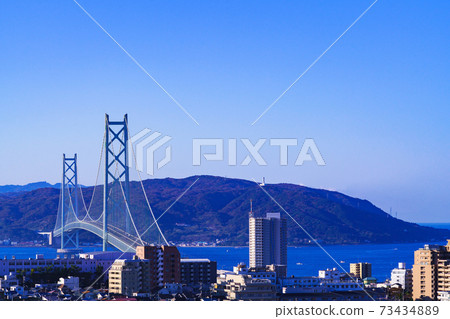 Akashi Kaikyo Bridge (also known as Pearl Bridge) 73434889