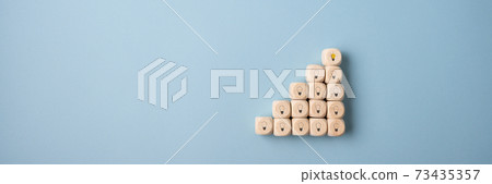 Business strategy and idea concept 73435357