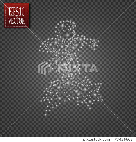 Set of golden glowing lights effects isolated on transparent background. Sun flash with rays and spotlight. Glow light effect. Star burst with sparkles. Set of golden glowing lights effects isolated on transparent background. Sun flash with rays and spotlight. Glow light effect. Star burst with sparkles. 73436665