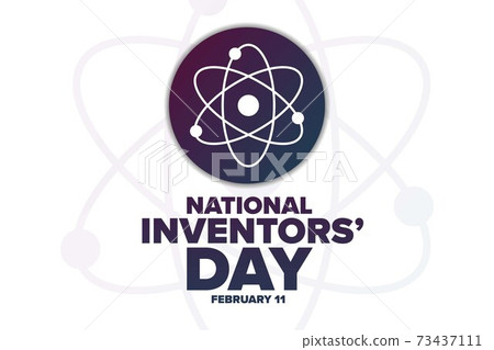 National Inventors Day. February 11. Holiday concept. Template for background, banner, card, poster 73437111
