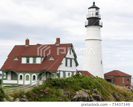 Back of Portland Head Lighthouse Back of Portland Head Lighthouse 73437149