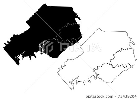 Knox County, State of Tennessee (U.S. county, United States of America, USA, U.S., US) map vector illustration, scribble sketch Knox map Knox County, State of Tennessee (U.S. county, United States of America, USA, U.S., US) map vector illustration, scribble sketch Knox map 73439204