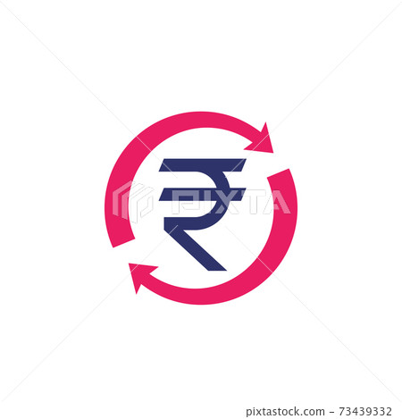 indian rupee, money refund, exchange icon vector indian rupee, money refund, exchange icon vector 73439332