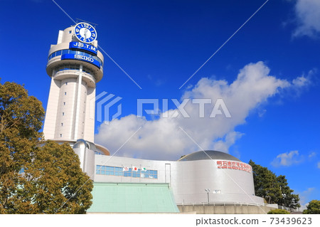 [Hyogo Prefecture] Akashi Municipal Astronomical Science Museum under fine weather 73439623