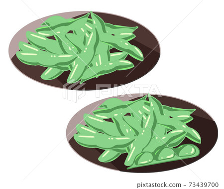 Edamame serving without lines 73439700