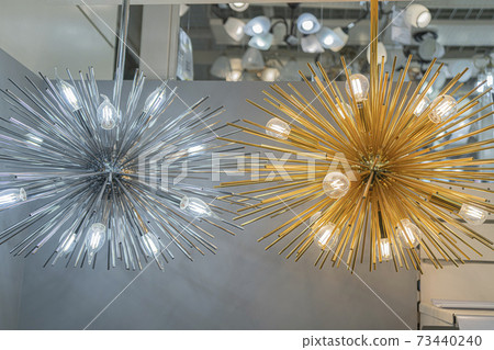 lamps chandeliers on the shelves of stores lamps chandeliers on the shelves of stores 73440240