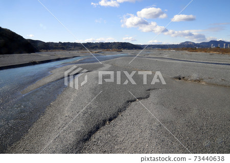 Scenery from Horai Bridge on the Oi River 73440638