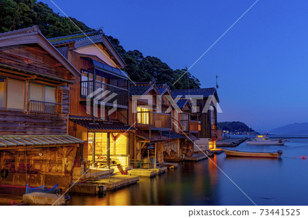 Funa ya夜視圖在京都Ine 73441525