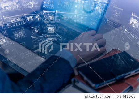 Casual business scene Casual business scene 73441565