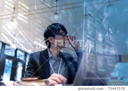 Casual business scene Casual business scene 73441570