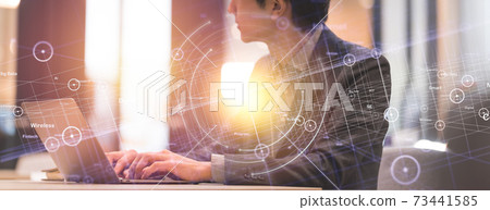 Casual business scene Casual business scene 73441585