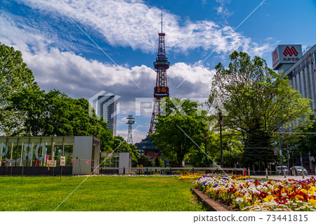 札幌電視塔城市景觀奧運馬拉松 73441815