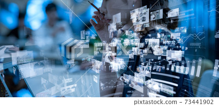 Casual business scene Casual business scene 73441902