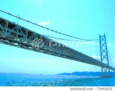 Akashi Kaikyo Bridge on the Kobe side Akashi Kaikyo Bridge on the Kobe side 73442638