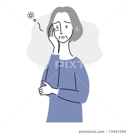 缺乏睡眠的高級女子 73443398