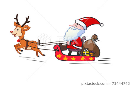 Christmas illustrations are very beautiful. 73444743