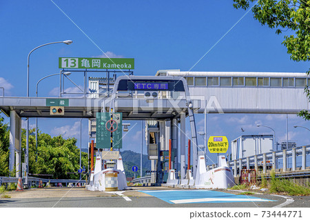 京都交通高速公路龜岡收費處 京都交通高速公路龜岡收費處 73444771