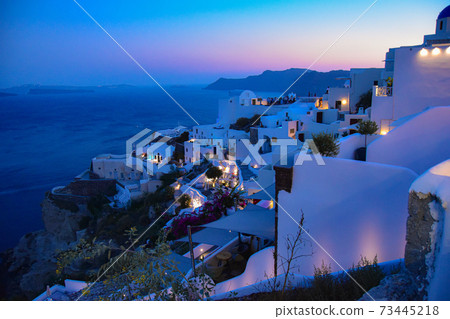 [Greece] Santorini Magic Hour 73445218