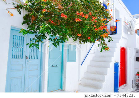 [希臘]米科諾斯鎮米科諾斯島城市景觀 73445233