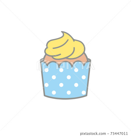 Cute cupcake 73447011