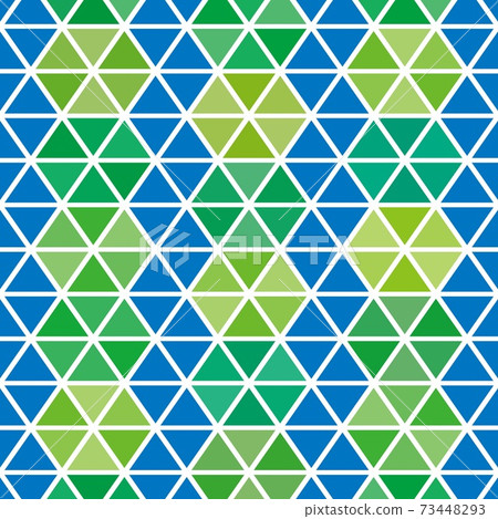 Geometric pattern triangle hexagon - Stock Illustration [73448293] - PIXTA