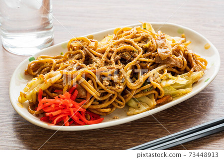 Fujinomiyaki fried noodles 73448913