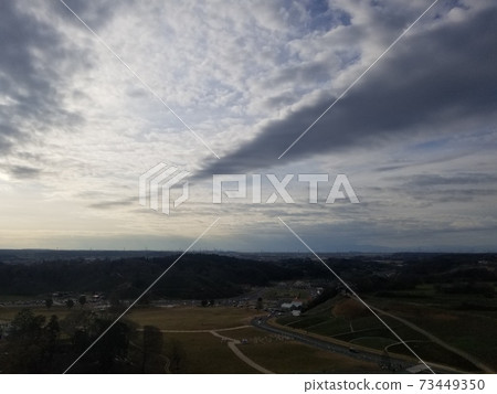 Scenery seen from the Ferris wheel in the German Village 73449350