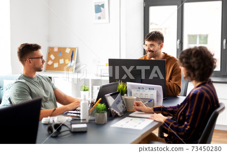 business team or startuppers working at office business team or startuppers working at office 73450280
