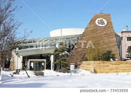蘆原溫泉冰雪覆蓋的溫泉(福井縣蘆原市蘆原溫泉) 蘆原溫泉冰雪覆蓋的溫泉(福井縣蘆原市蘆原溫泉) 73453939