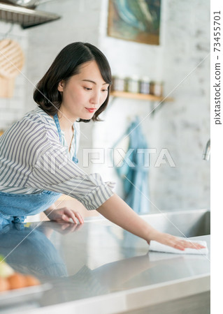 Clean the kitchen 73455701