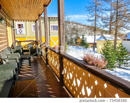 Traditional house in Stary Smokovec. Slovakia 73456380