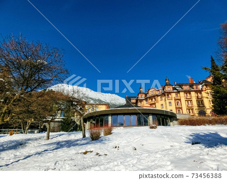 Traditional house in Stary Smokovec. Slovakia 73456388