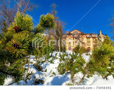Traditional house in Stary Smokovec. Slovakia Traditional house in Stary Smokovec. Slovakia 73456391