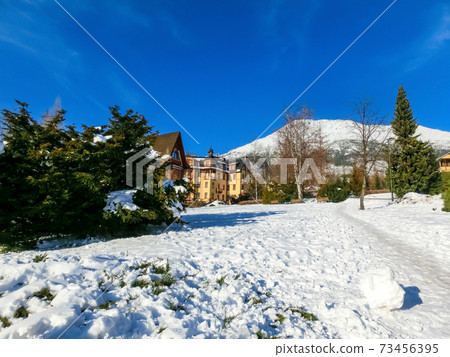 Traditional house in Stary Smokovec. Slovakia Traditional house in Stary Smokovec. Slovakia 73456395