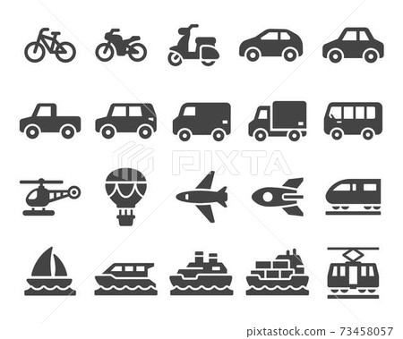 Vehicle Icon Set