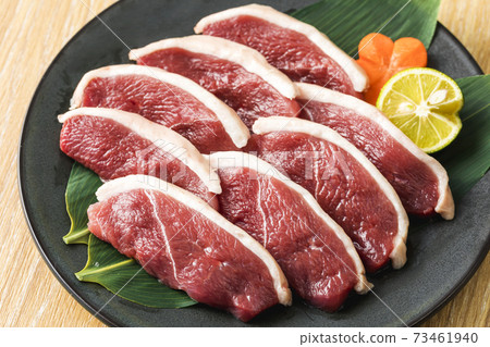 岩手縣的Aigamo胸肉切片 73461940