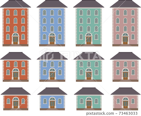 House building vector illustration isolated on white background 73463033
