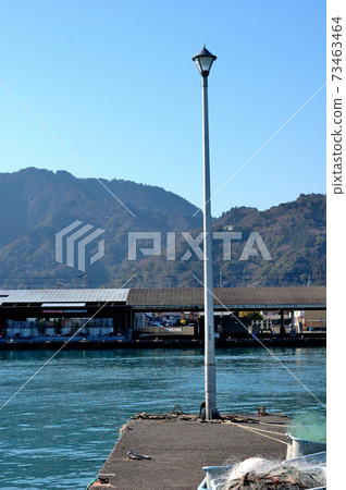 Lighthouse of Mochimune fishing port Lighthouse of Mochimune fishing port 73463464