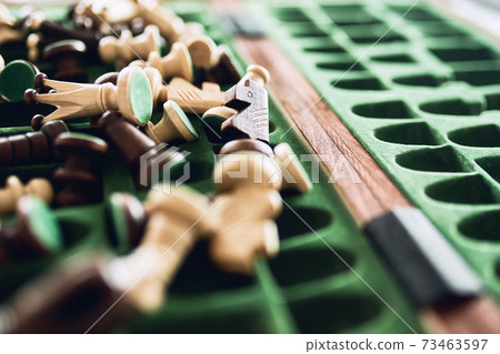 The game of chess at home during the quarantine. Leisure, Hobbies. The game of chess at home during the quarantine. Leisure, Hobbies. 73463597